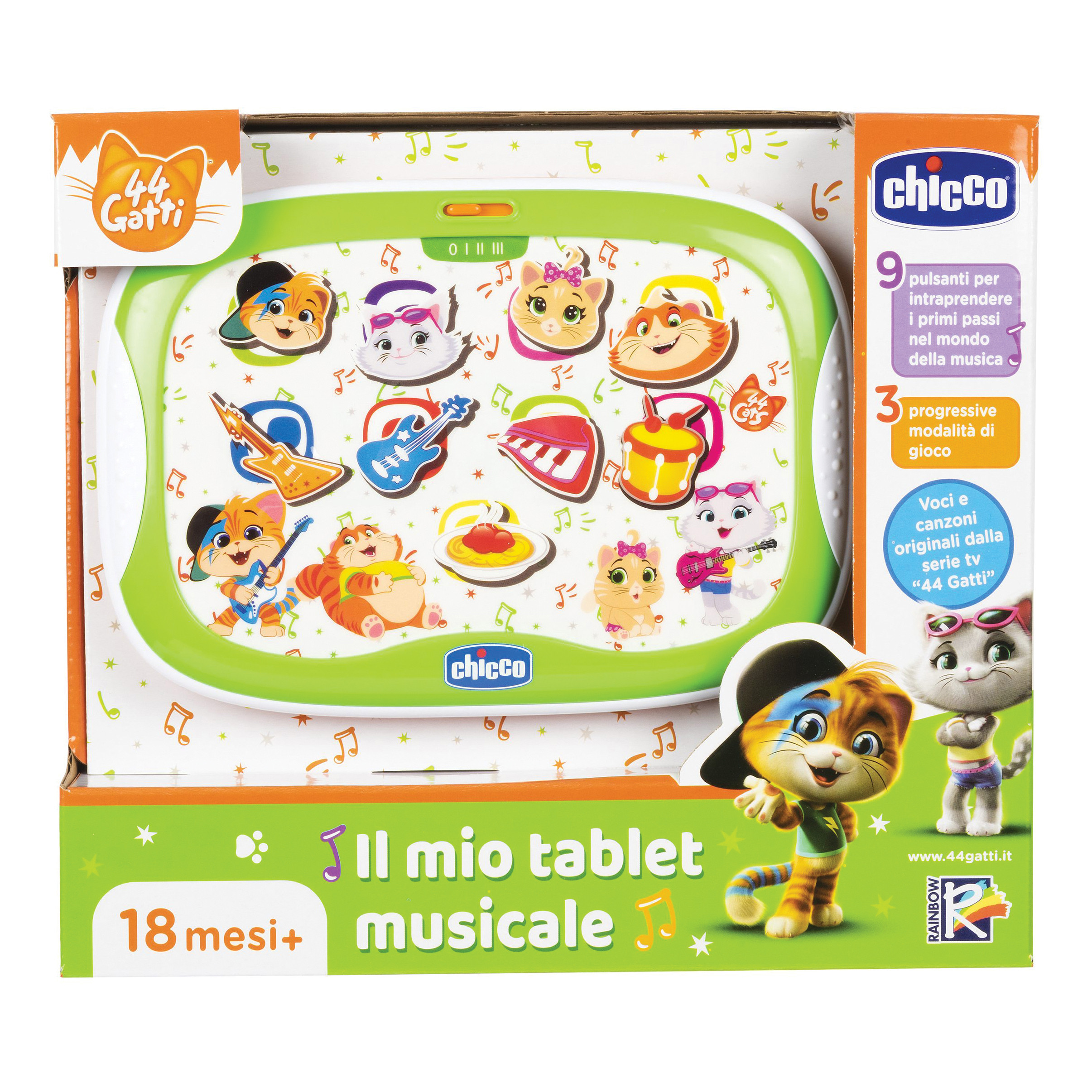 Giochi per bimbi e neonati Ch gioco 44 gatti il mio tablet