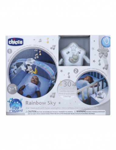 Chicco Gioco Fd Rainbow Bed Archicco...