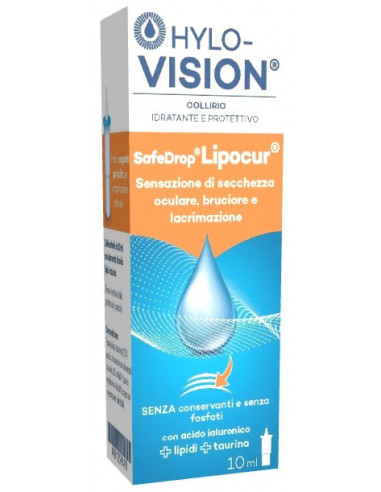 Hylovision Safe Drop Lipocur Collirio...