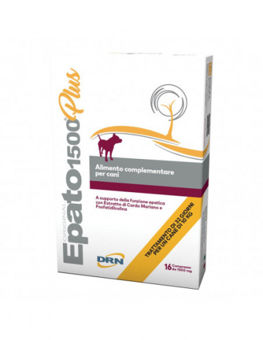 Epato 1500 Plus Cane 16 Compresse