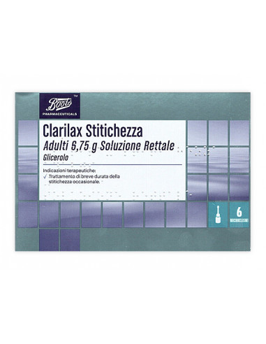 Clarilax Stitichezza Ad 6 Microclismi...