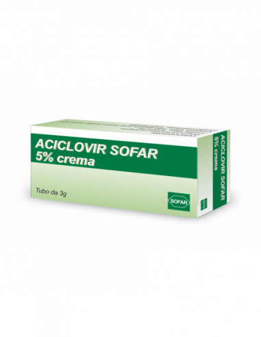 Aciclovir (alfasigma) Crema Derm 3 G 5%