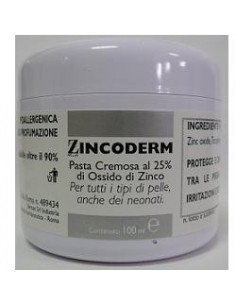 Zincoderm Pasta Cremosa 100 Ml