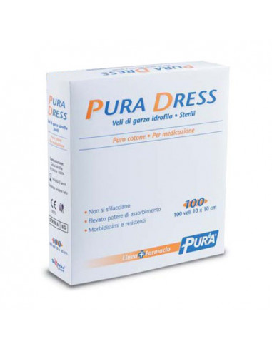 Garza Idrofila Pura Dress 10x10cm 100...