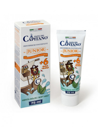 Pasta Capitano Dentifricio Junior 75 Ml