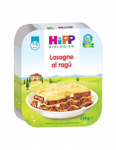 Hipp Bio Lasagne Al Ragu Vaschetta 250 G