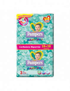 Pampers Baby Dry Midi Pd 56...