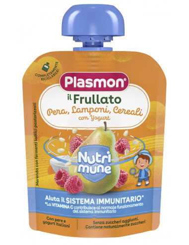 Plasmon Nutri-mune Pera/lamponi E...