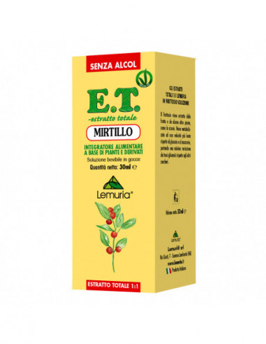 Mirtillo Estratto Titolato 30 Ml