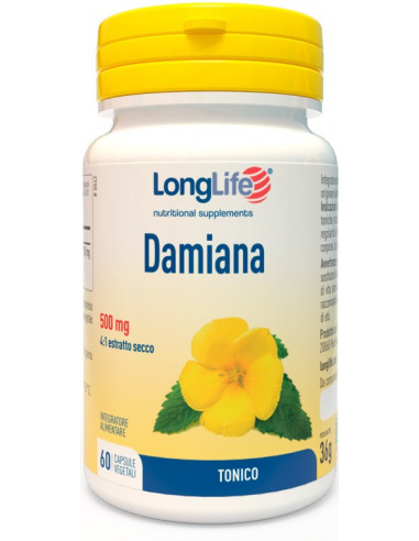 Longlife Damiana 60 Capsule