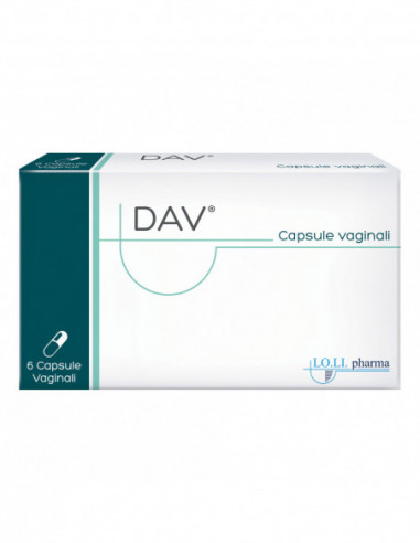 Dav Capsule Vaginali 6 Pezzi