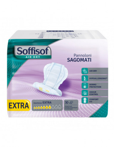 PANNOLONE SOFFISOF AIR DRY SAGOMATO...