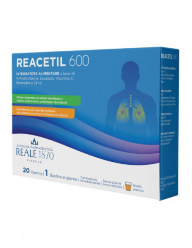 Reacetil 600 20 Bustine Reale 1870