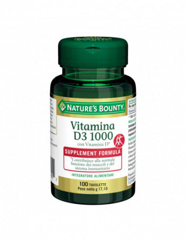 Vitamina D3/1000 100 Tavolette
