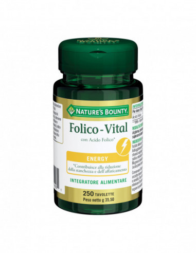 Folico Vital 250 Tavolette