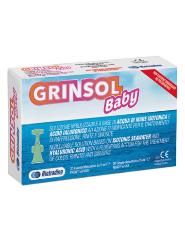 Grinsol Baby 20 Fiale Da 5 Ml