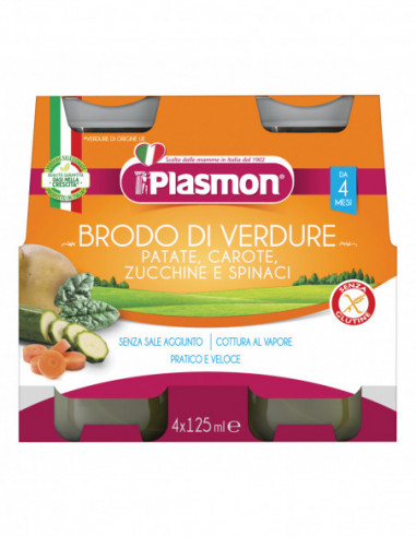 Plasmon Brodo Liquido 4 X 125 Ml