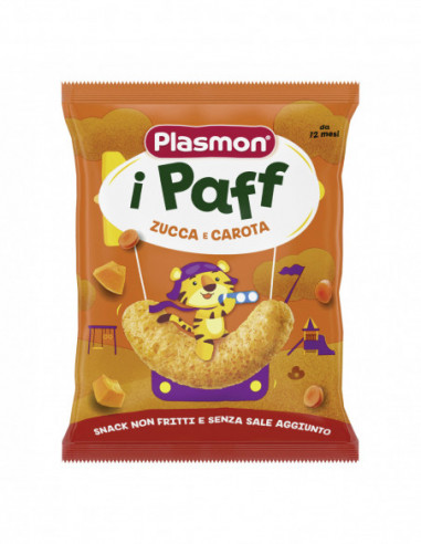 Plasmon Dry Snack Paff Zucca Carote 15 G