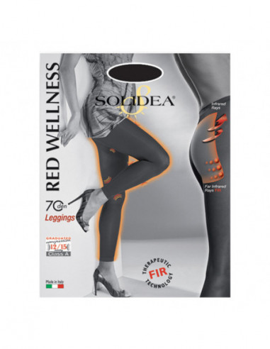 Red Wellness 70 Leggins Nero 1s