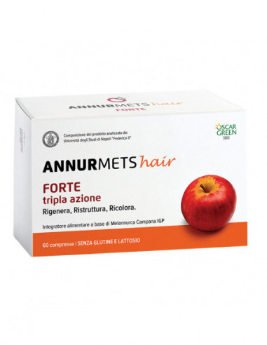 Annurmets Hair Forte Tripla Azione 60...