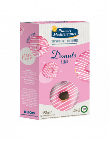 Piaceri Mediterranei Donuts Pink 90 G