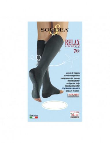 Relax Unisex 70 Punta Aperta Camel L