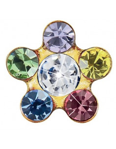 Fiore Oro 6mm Arcobaleno