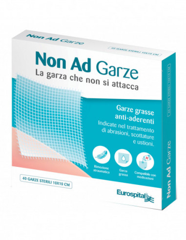 Garza Paraffinata Non Ad 10x10 Cm 40...