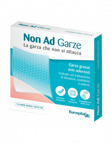 Garza Paraffinata Non Ad 10x10 Cm 10...