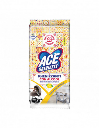 Ace Salviette Igienizzanti Sgrassanti...