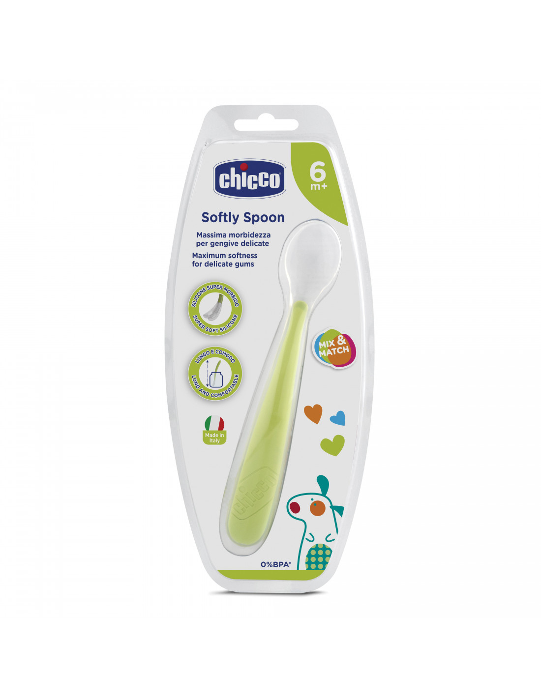 Set 4 Cucchiaini In Silicone Per Svezzamento Neonato - Morbidi, Flessibili, Autoalimentazione (Moonkie) - Foto 10