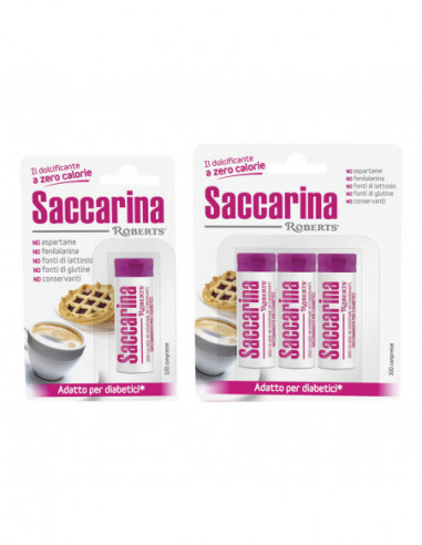 Saccarina Roberts 300 Compresse 30 Mg