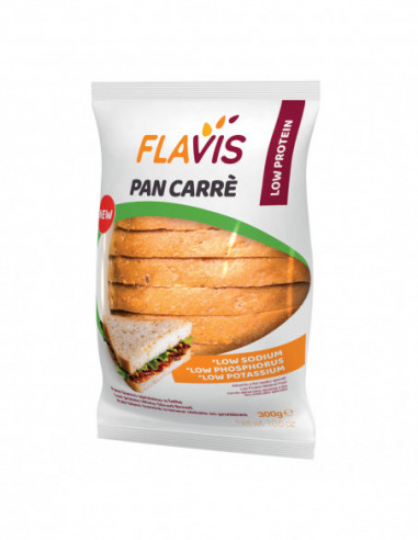 Flavis Pan Carre' Aproteico 300 G