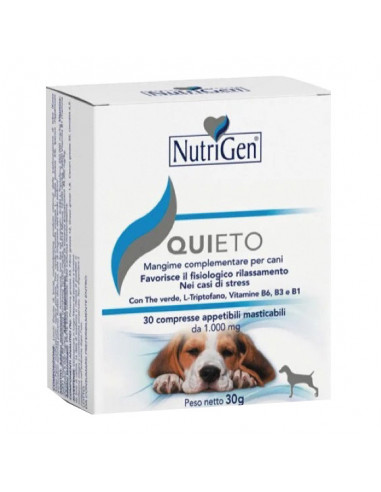 Quieto Cane 30 Compresse Nutrigen