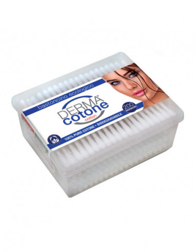 Dermacotone Cotton Fioc 200 Pezzi