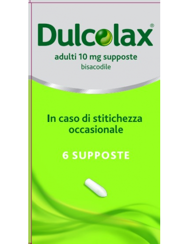 Dulcolax Ad 6 Supp 10 Mg