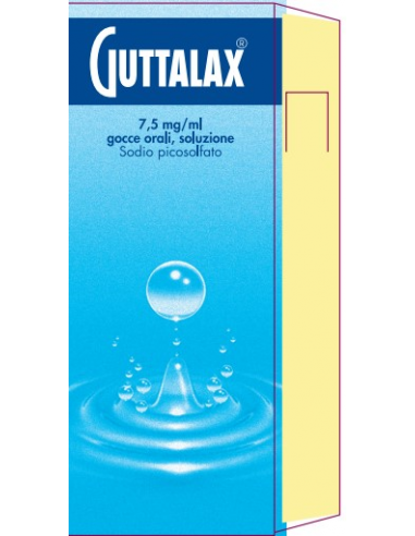 Guttalax Orale Gtt 15 Ml 7,5 Mg/ml