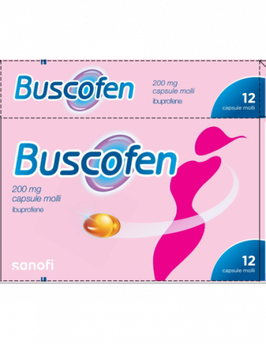 Buscofen 12 Cps Molli 200 Mg