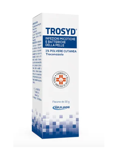 Trosyd Polv Cutanea 30 G 1%