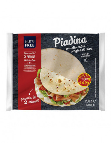 Nutrifree Piadina Canvass 2 Pezzi Da...