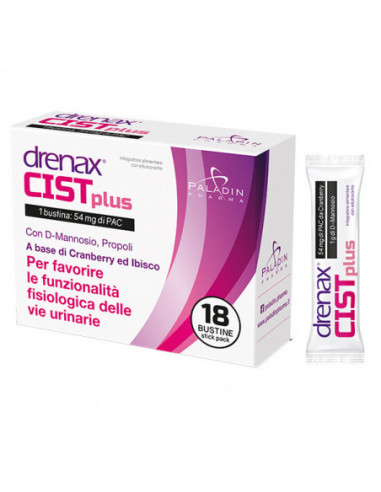 Drenax Forte Cist Plus 18 Stick Pack