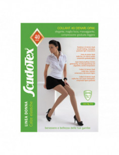 Collant Extra Resistente Scudotex | 70 Denari | Colore Moka | Taglie I-V | Made In Italy - Foto 5