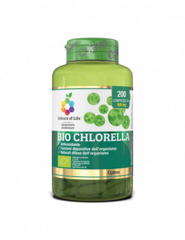 Bio Chlorella 200 Compresse Colours...