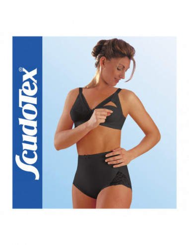 Scudotex Guaina Elegant Cotton Pizzo...