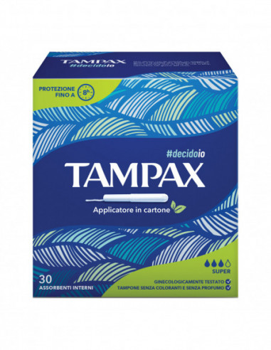 Tampax Blue Box Super 30 Pezzi