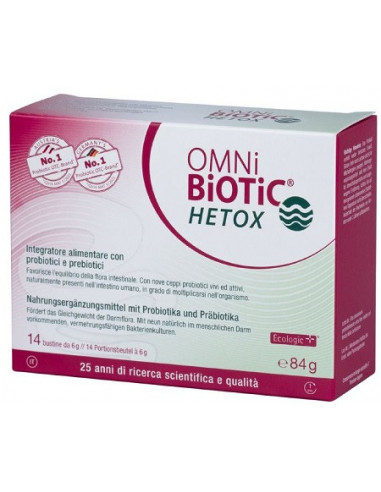 Omni Biotic Hetox 14 Bustine Da 6 G
