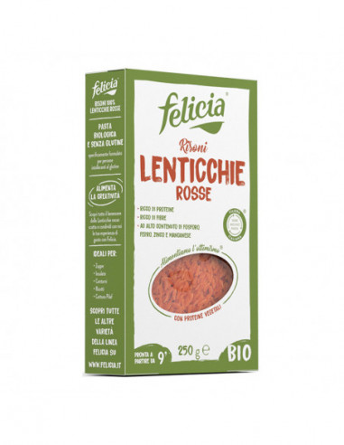 Felicia Bio Risoni Lenticchie Rosse...
