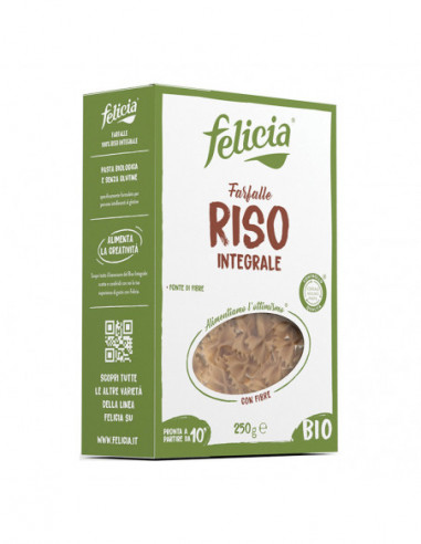 Felicia Farfalle Riso Integrale 250 G