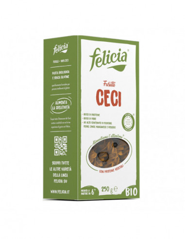 Felicia Bio Fusilli Ceci 250 G