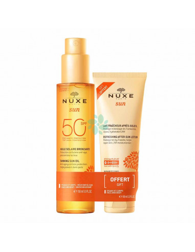 Nuxe Sun Olio Spf50 + Latte Doposole